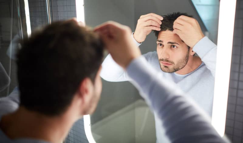 hair line post hair transplant