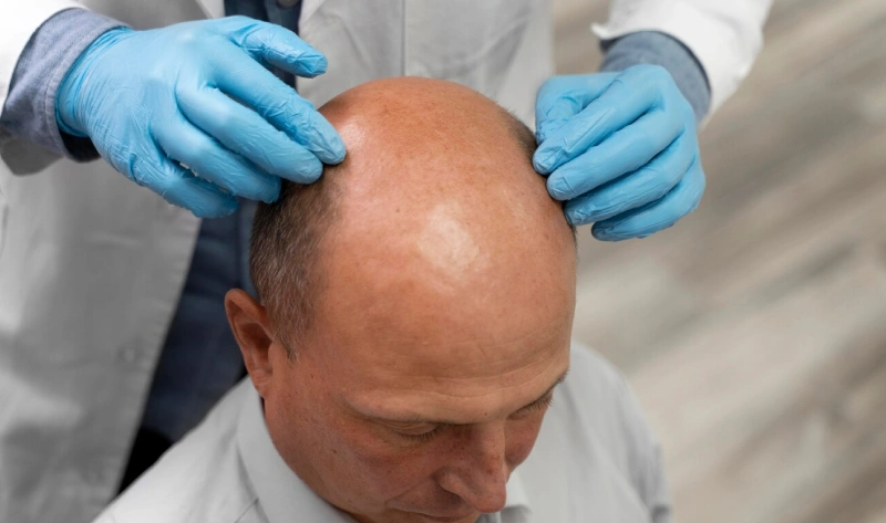 hair line post hair transplant