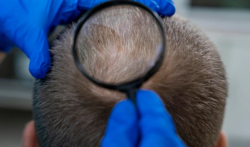 hair line post hair transplant