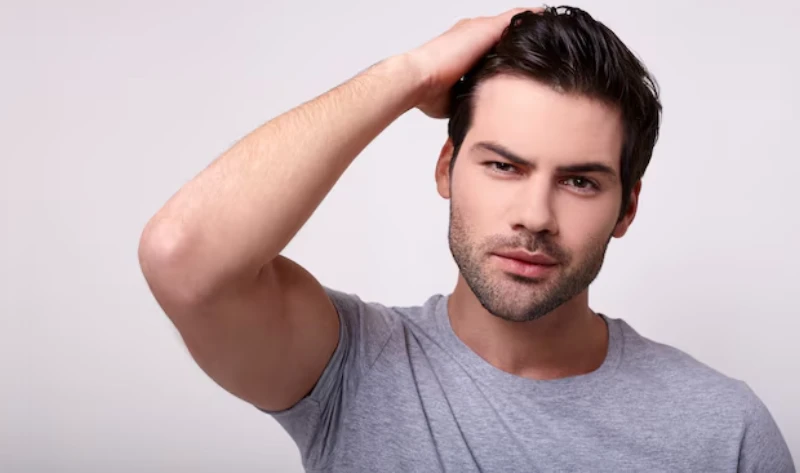 hair line post hair transplant