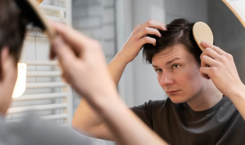 hair line post hair transplant