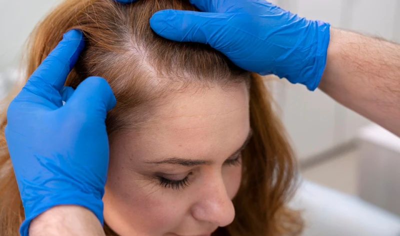 hair line post hair transplant